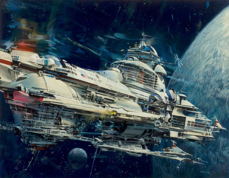 Illustration for article titled The Space Artist Who Perfectly Painted All Our Cosmic DreamsĀ